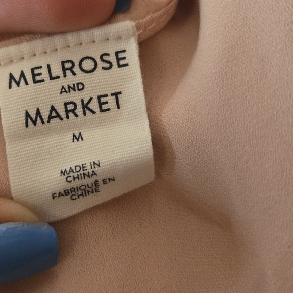 melrose and market baby pink lace detail cami - Picture 6 of 6